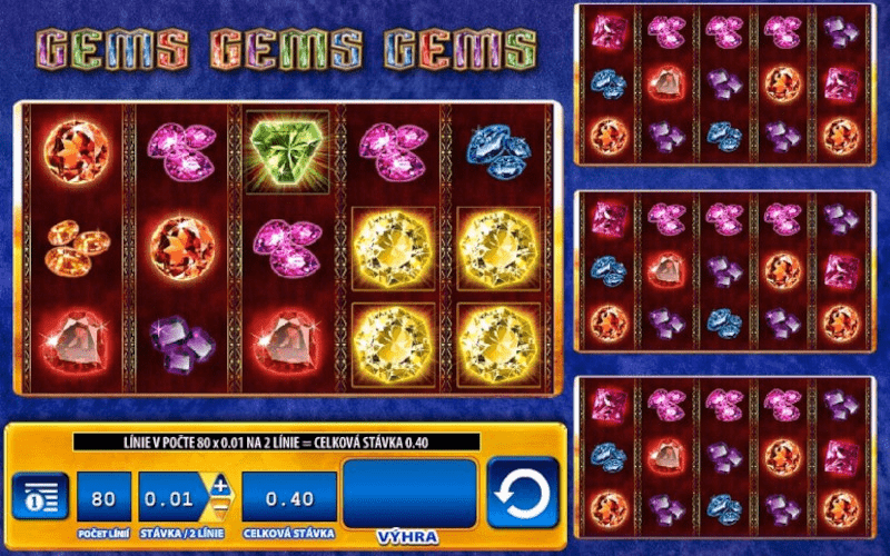 Игровой автомат «Gems Gems Gems»